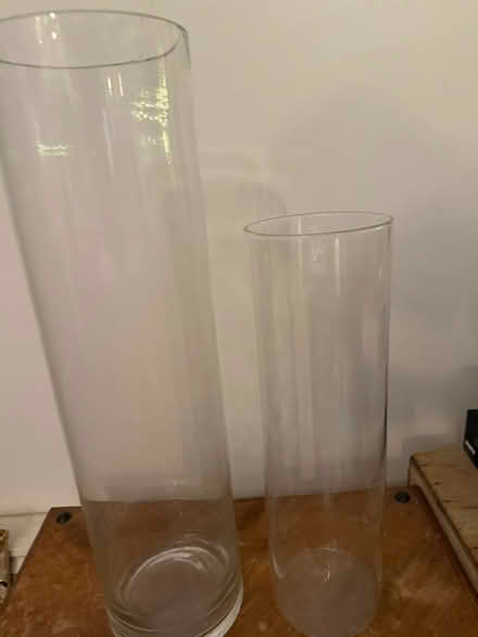Photo of free 2xGlass vases (Oxton, CH43) #1