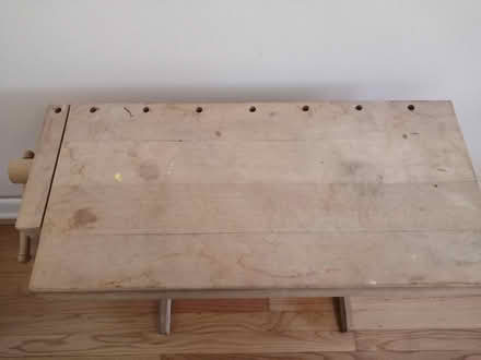 Photo of free Small Wooden Workbench (Old Ottawa East) #2