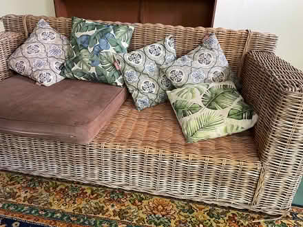 Photo of free Rattan couch (The Gap 4061) #2