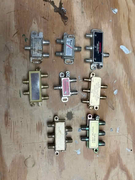 Photo of free Coaxial cable splitters (Darien) #1