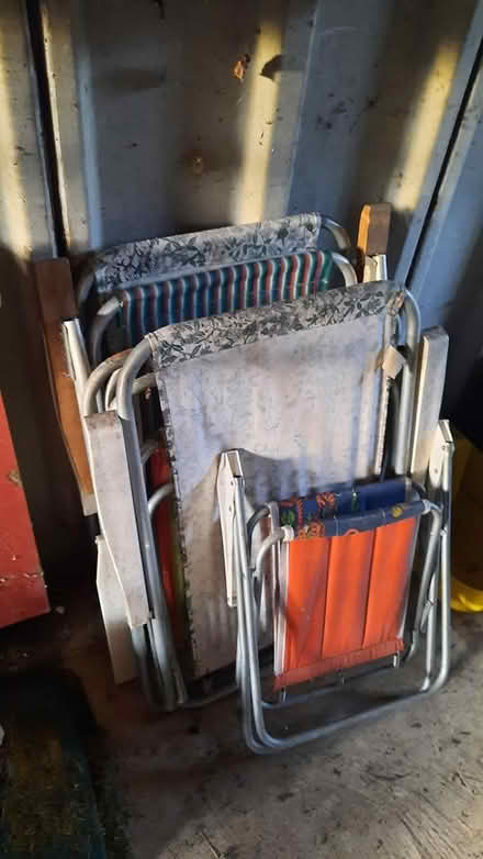 Photo of free folding garden chairs (Close to Wrexham Centre) #1