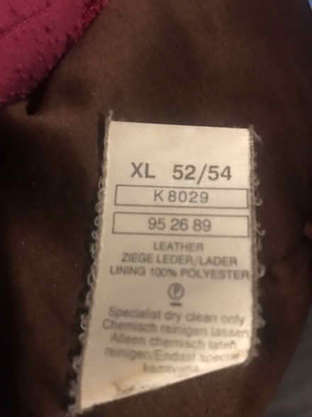 Photo of free Men’s brown leather jacket xl (Oswestry SY11) #2