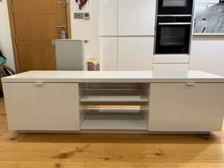 Photo of free White IKEA console table (Hackney E8) #1