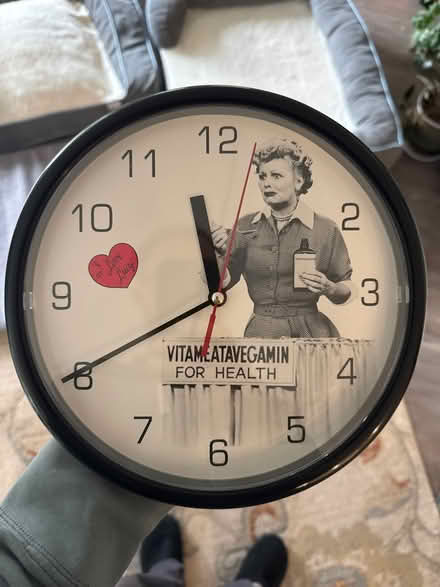 Photo of free Wall clock - I Love Lucy (Bigelow) #1