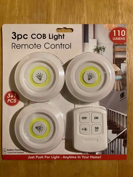 Photo of free White battery lights (Battersea SW11) #1