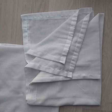 Photo of free Plain net curtains, a pair (Jesmond Park East NE7) #1