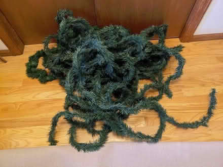 Photo of free Artificial evergreen garland (21st and Hover) #1