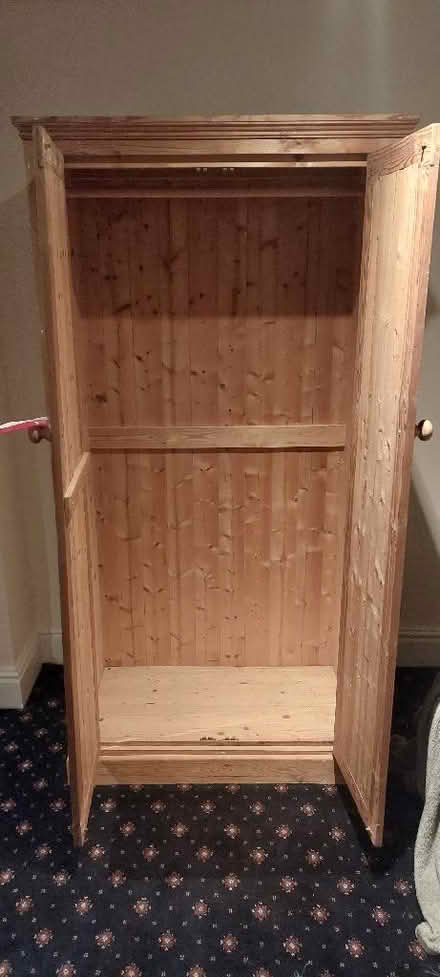 Photo of free Pine wardrobe (Sagar Holme BB4) #2