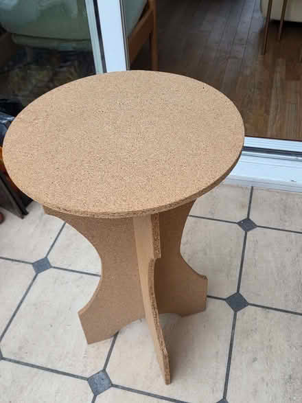 Photo of free Chipboard side table (Purley CR8) #2