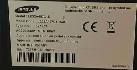 Photo of free Samsung 32” LCD TV - not smart TV (Northmoor OX29) #3