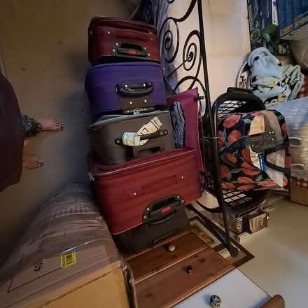 Photo of free 5 old medium size suitcases (north watford WD24) #2