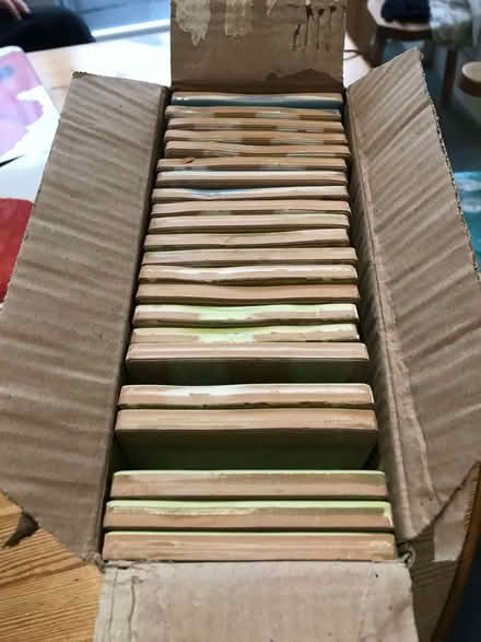 Photo of free 3 Boxes of Italian Ceramic Tiles, mixed colours (Westerham TN16) #3