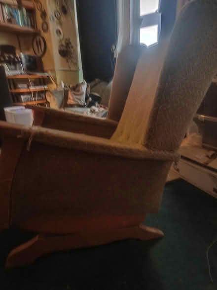 Photo of free Soft rocking chair for upcycling (BN2 Hartington road) #2