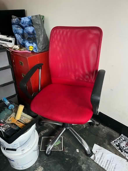 Photo of free Red Desk Chair - S8 (Little London Road S8) #1