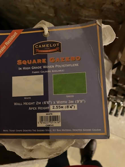 Photo of free Gazebo - 3m square (Islington, N19) #2