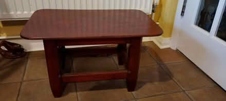 Photo of free Small wooden coffee table (Eastbourne BN21 2) #1