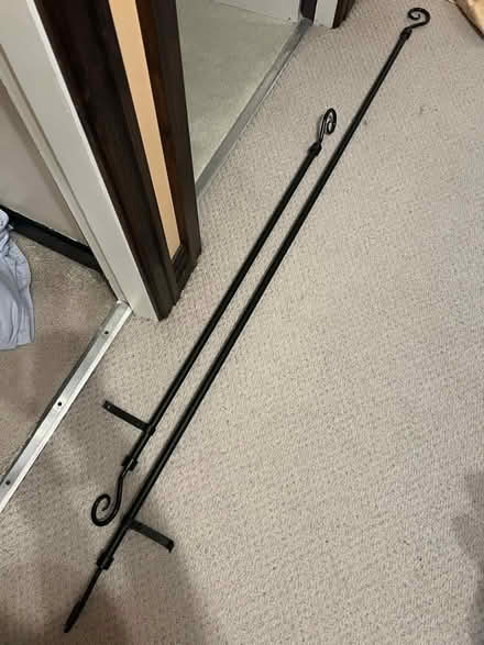 Photo of free 2 curtain poles (Fulwood PR2) #1