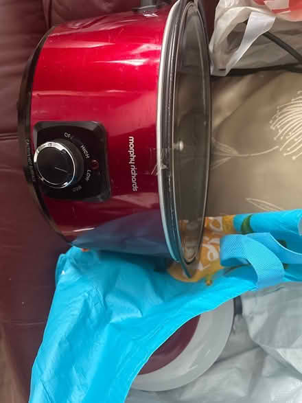 Photo of free Slow cooker and plates (Great Barr b43) #1