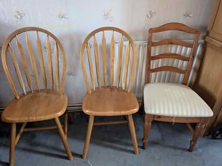 Photo of free 3 dining chairs (Potters Bar EN6) #1
