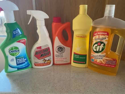 Photo of free Various cleaners (Falmouth TR11) #1
