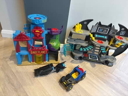 Photo of free Batman and spider man houses/cars (Tadworth) #1