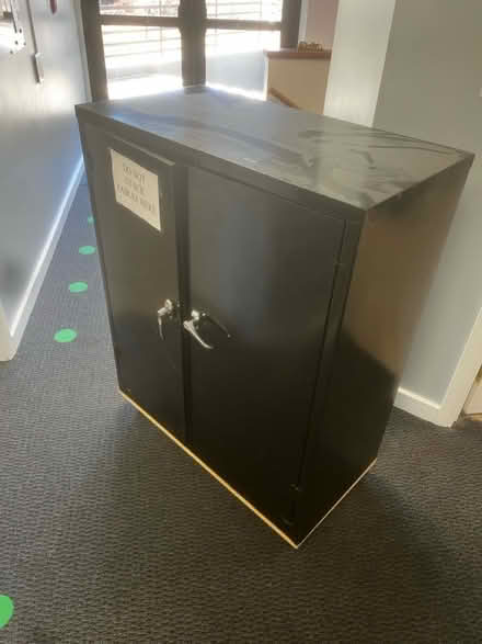 Photo of free Metal cabinet (Burke VA) #1