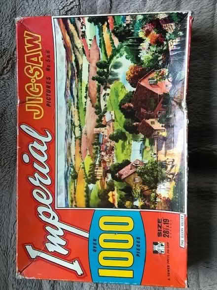 Photo of free vintage jigsaw puzzle (Woodley RG5) #1