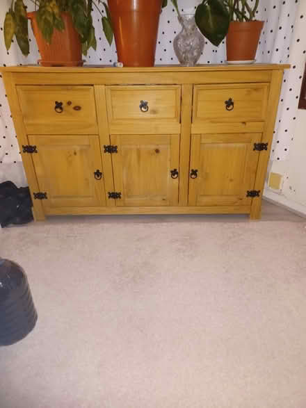 Photo of free Wooden sideboard / cabinet (Ilford) #1