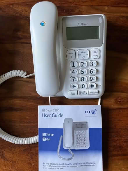 Photo of free BT big button corded phone (Minster Lovell OX29) #1
