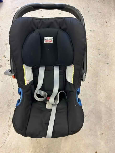 Photo of free baby car seat (Ravenstonedale CA17) #1