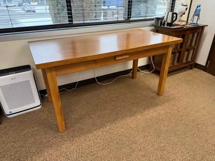 Photo of free Two wood tables (Near Slack and Merivale) #2