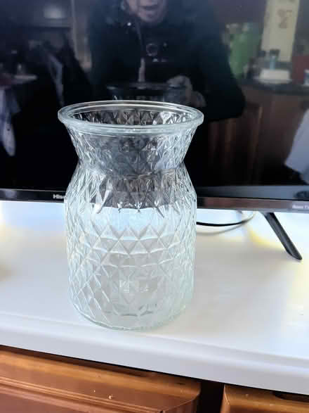 Photo of free glass flower vase (Prospect and DeAnza) #1