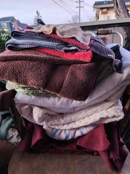 Photo of free Towels and sheets (Richmond) #1