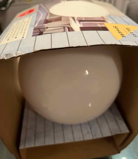 Photo of free Glass sphere for bathroom light (Darwin Park WS14) #2