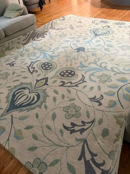 Photo of free Large 9’ x 12’ indoor area rug (Milton) #2