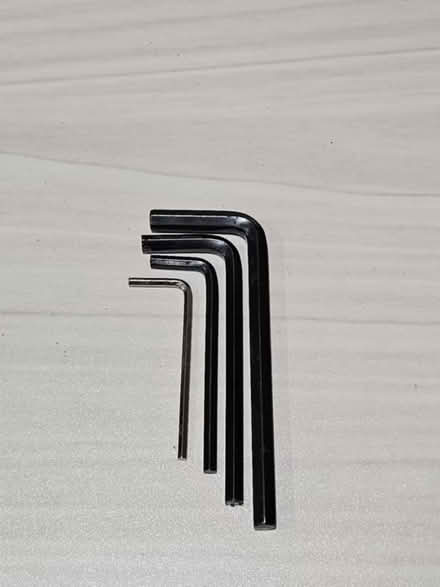 Photo of free Allen keys (Sizes 5, 4, 3, 2) (St Peter's, GL51) #1