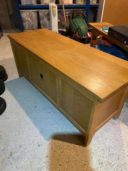 Photo of free Oak TV stand (Preston CT3) #3