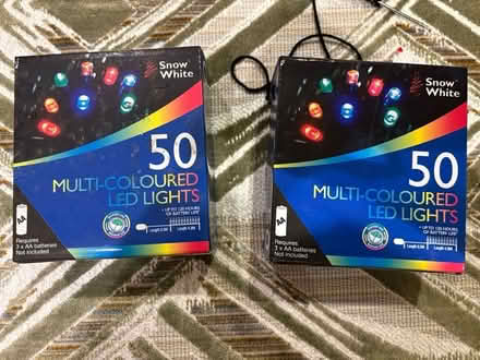 Photo of free Battery multi colour LED lights (North Lopham IP22) #1