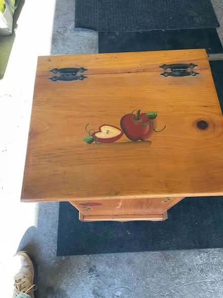 Photo of free wooden storage unit 25"x16 (Old Hurley) #1