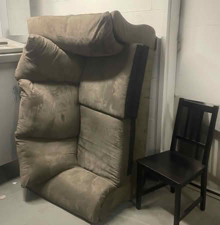 Photo of free Brown Loveseat (Westboro) #1