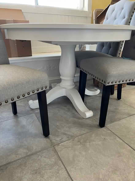 Photo of free Table and chairs (Burlington Twp springside) #1