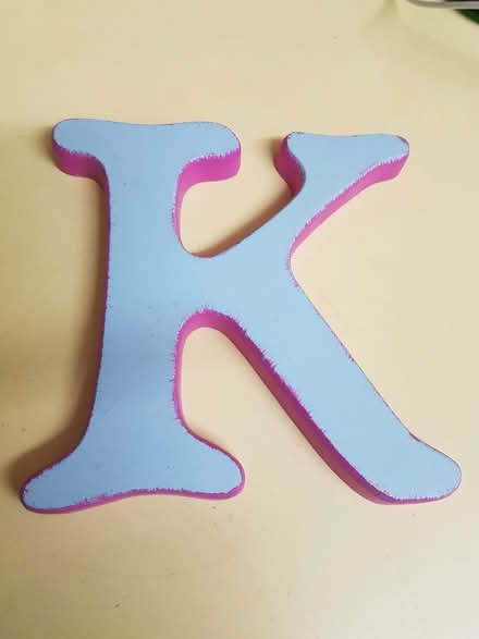 Photo of free Large mdf K (Blacklands TN34) #1