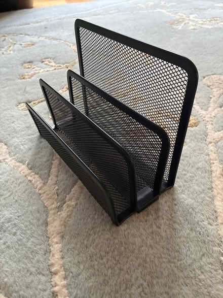 Photo of free Black metal mail holder (Rainier Valley/Brighton) #1