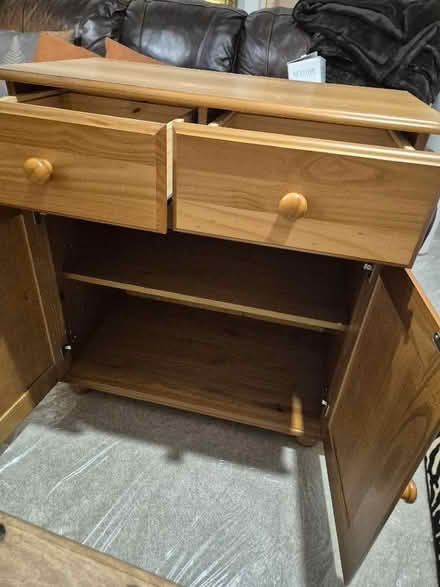 Photo of free Pine Cabinet with drawers (High Wood CM6) #2