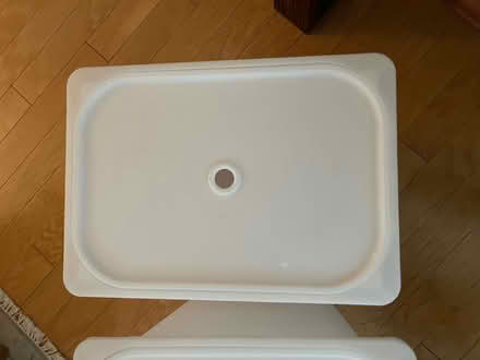 Photo of free 3 IKEA Trofast bins with 2 lida (South Maple Ave) #2