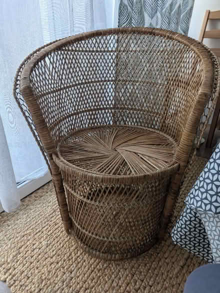 Photo of free Wicker Seat (AL10) #1