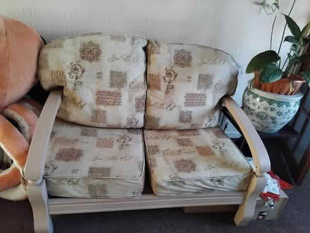 Photo of free 2 seat garden sofa (Clifton, Nottingham, NG11) #1