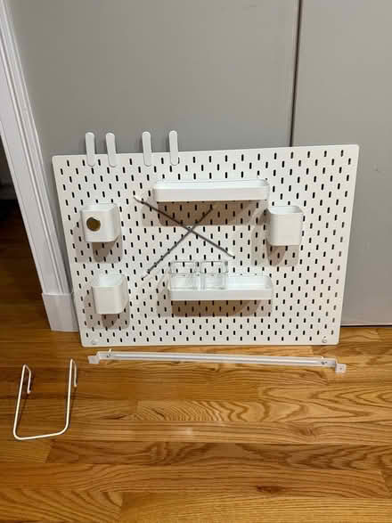 Photo of free IKEA Skadis pegboard/accesories (Belmont) #1
