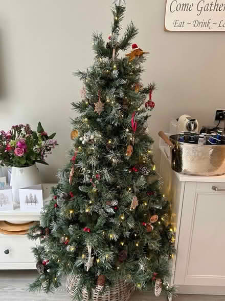 Photo of free Christmas Tree Pre Lit approx 6 ft (Hitchin) #1