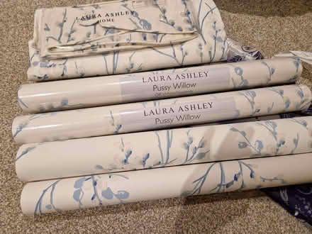 Photo of free Laura Ashley: Wall paper "Seaspray/Pussy Willow" (Dunston LN4) #1